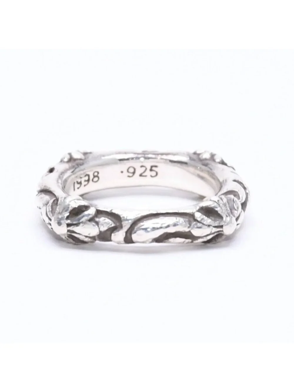 Chrome Hearts Sbt Band Ring 925 Sterling Silver